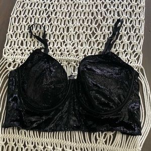 VS Very Sexy sparkly balconette bra